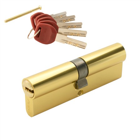 Цилиндр для замка ключ / ключ Avers JM-90-G золото