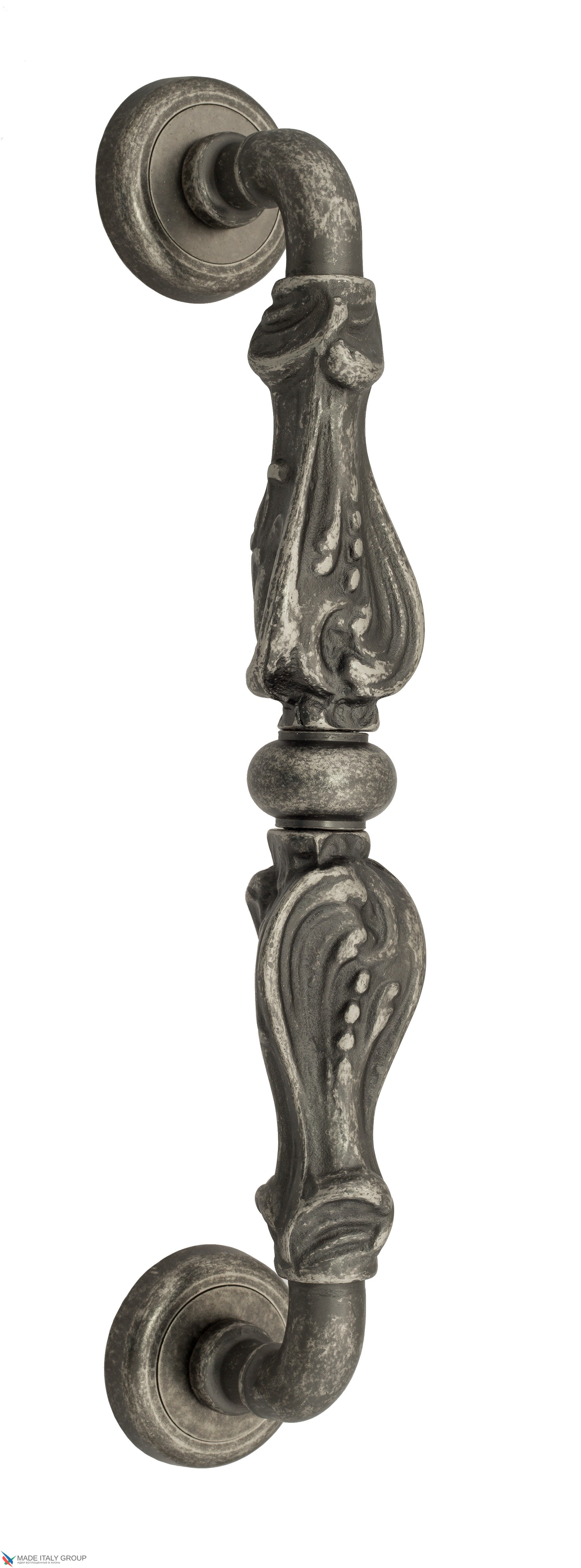 Ручка скоба Venezia "FLORENCE" 310мм (260мм) D1 античное серебро