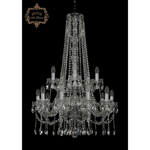 Люстра подвесная Art Classic 11.12.10+5.240.2d.h-101.Cr.Sp