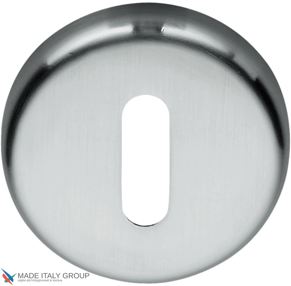 Накладка под ключ на круглом основании Colombo CD1063G-CM матовый хром