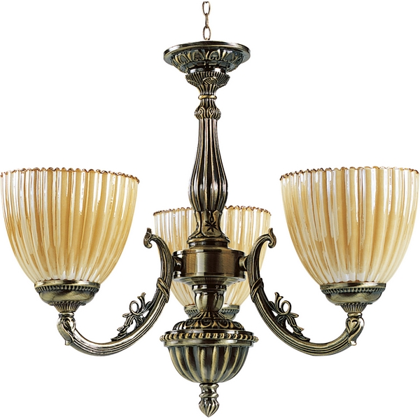 Люстра подвесная N-Light 858-03-03 бронза