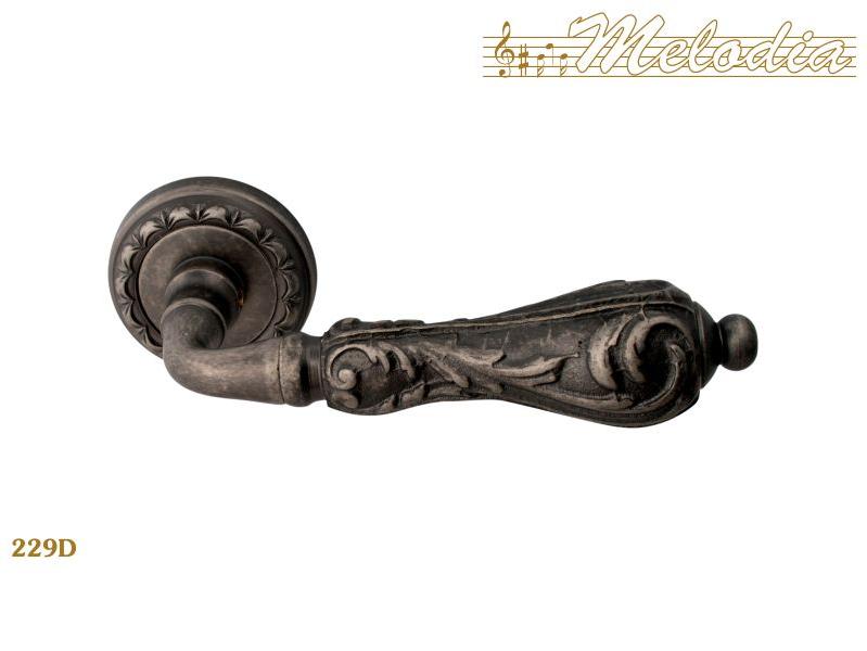 Ручка дверная межкомнатная Melodia 50D Libra 229D Античное серебро