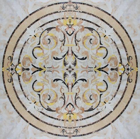 Плитка керамическая Infinity Ceramic Tiles Luxury Roseton панно 240х240