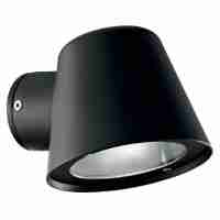 Уличный настенный светильник Ideal Lux Gas AP1 Nero 020228