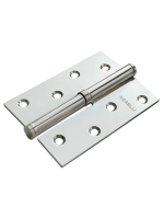 Петля карточная разъемная Morelli MSND 100X70X2.5 SN L с подшипником стальная левая, врезная, цвет белый никель, сталь