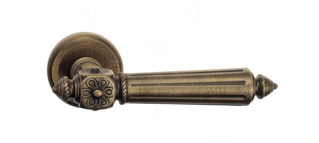 Ручка дверная межкомнатная Venezia Castello D1 матовая бронза