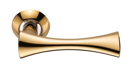 Ручка дверная межкомнатная ARCHIE SILLUR 201 P.Gold золото