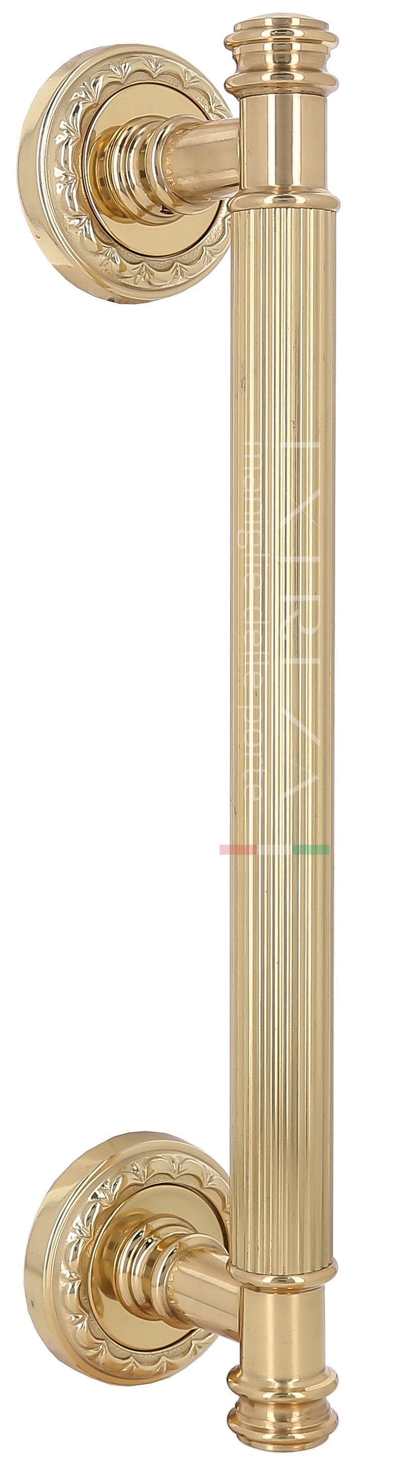Ручка скоба дверная Extreza BENITO (Бенито) 275 мм (225 мм) R02 полированная латунь F01