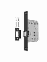 Замок дверной межкомнатный под фиксатор Fuaro F72-50 BL-24 черный