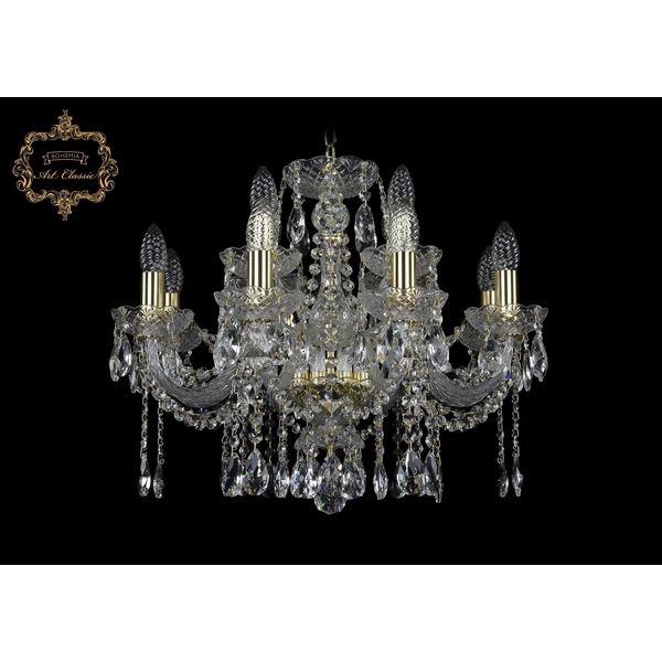 Люстра подвесная Art Classic 11.12.8+4.195.Gd.Sp