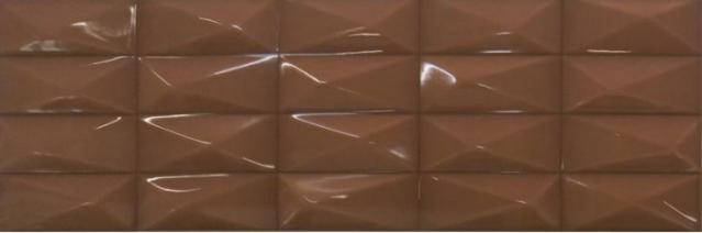 Плитка керамическая Ibero Perlage Claire Cacao настенная 25х75