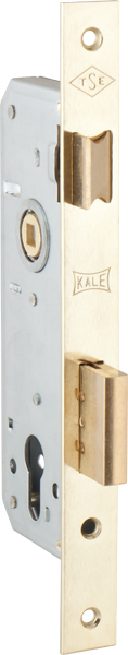 Корпус врезного замка с защёлкой KALE KILIT 152/R (35 mm) w/b (латунь)