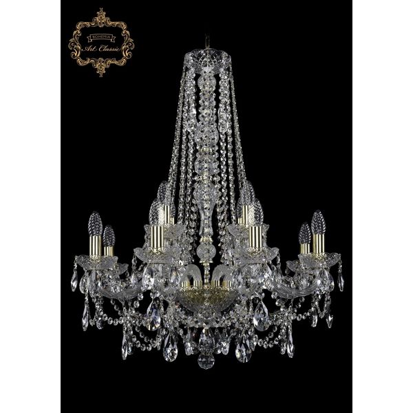 Люстра подвесная Art Classic 11.25.8+4.220.h-80.Gd.Sp