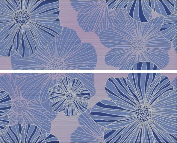 Плитка керамическая Керлайф Splendida Azul декор 40,2х50,5