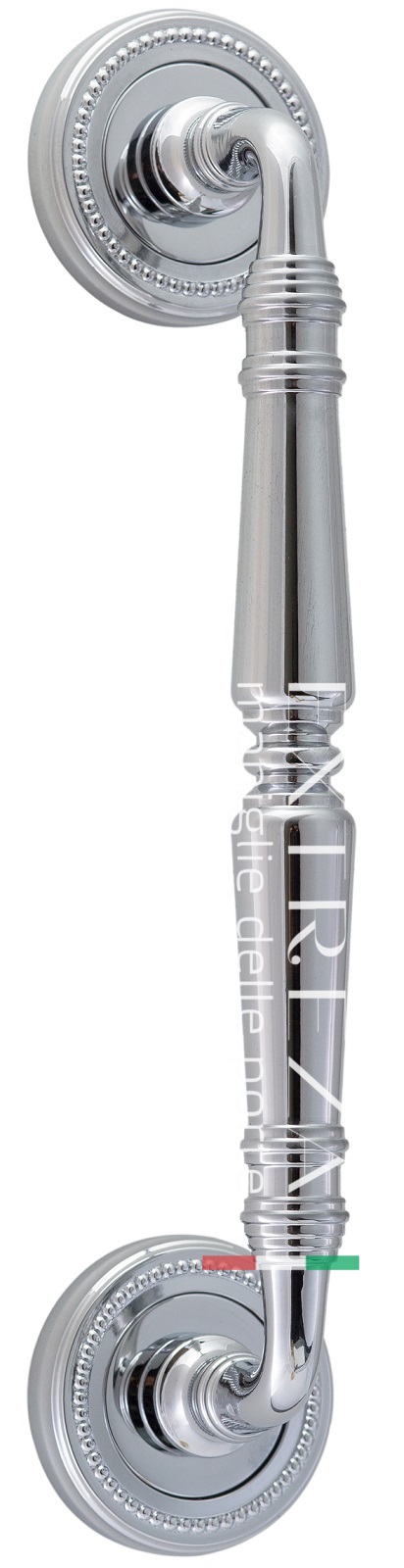 Ручка скоба дверная Extreza PETRA (Петра) 250 мм (205 мм) R03 полированный хром F04