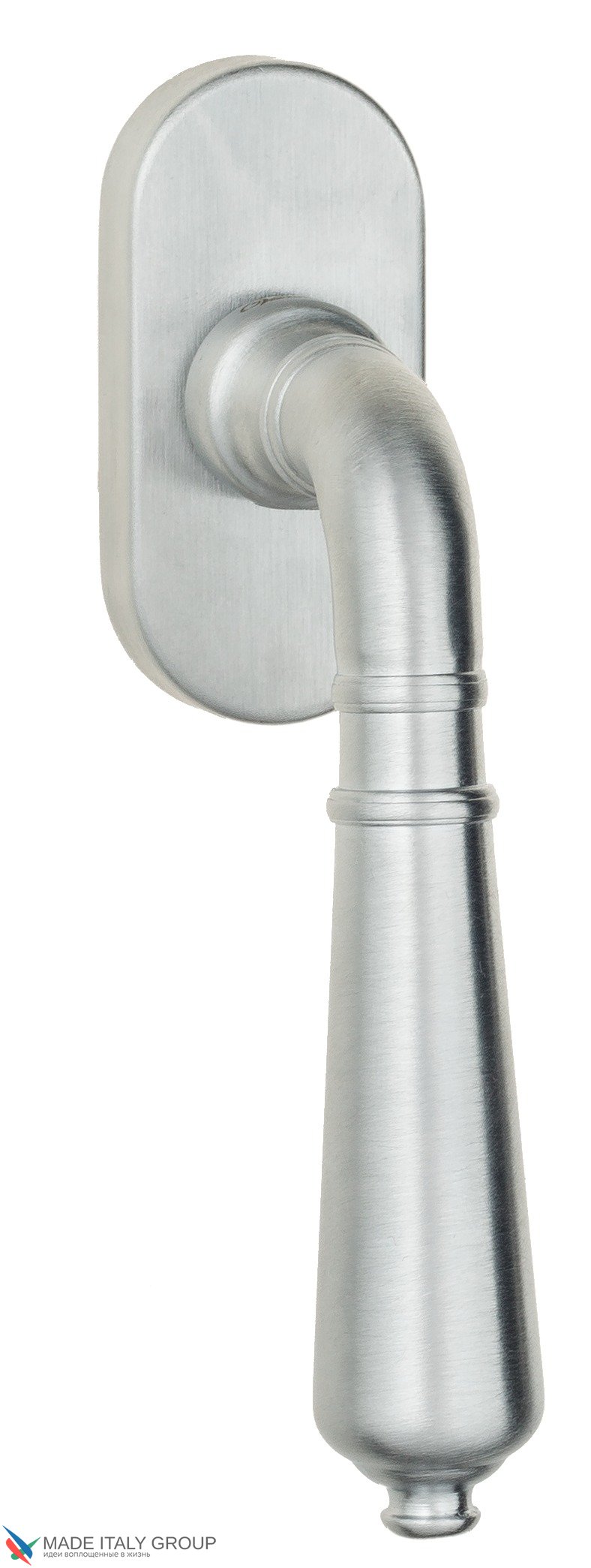 Ручка оконная Venezia "VIGNOLE" FW матовый хром