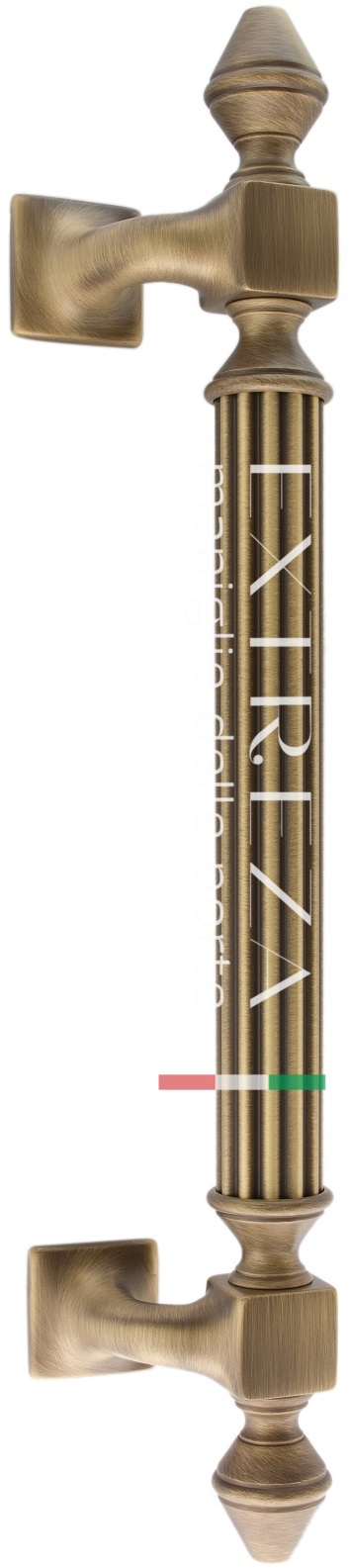 Ручка скоба дверная Extreza IMPERO (Имперо) 430 мм (300 мм) матовая бронза F03