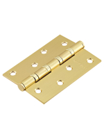 Петля универсальная Morelli MS 100X70X2.5-4BB MSG, врезная, цвет мат. сатин. золото, сталь