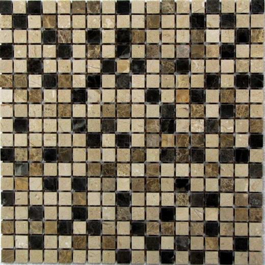 Мозаика Bonaparte из камня Turin 15 7х15х15 30,5х30,5