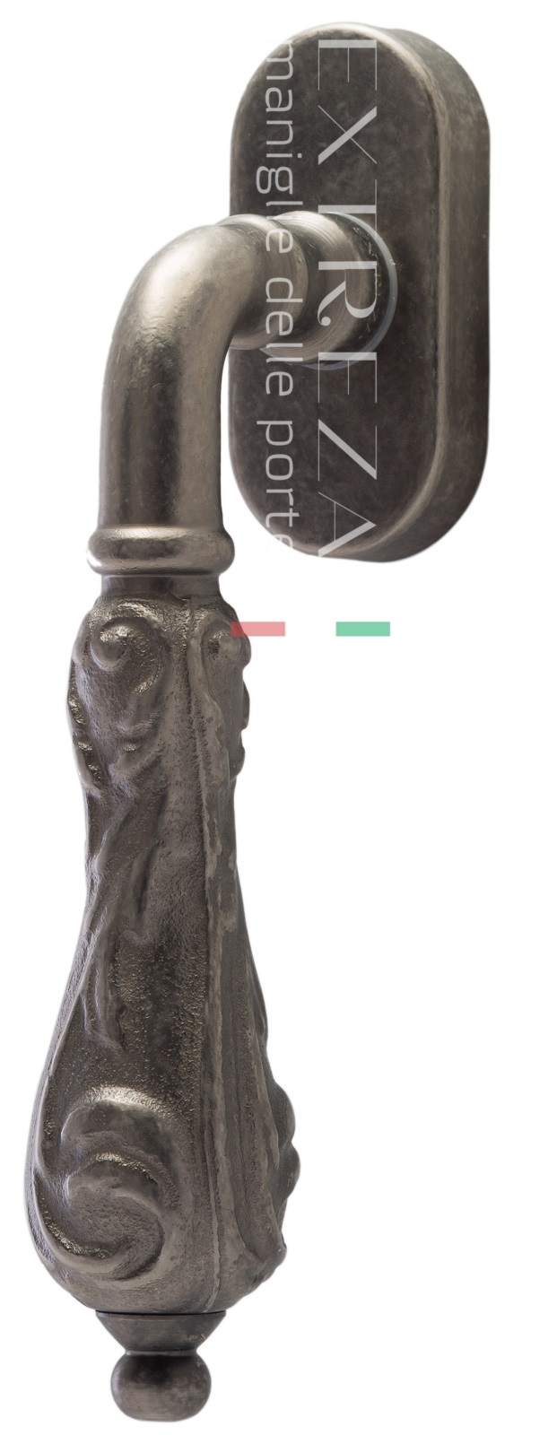 Оконная ручка Extreza GRETA (Грета) 302 HW античное серебро F45