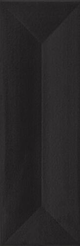 Плитка керамическая Paradyz Favaro Nero Struktura Polysk настенная 29,8х9,8