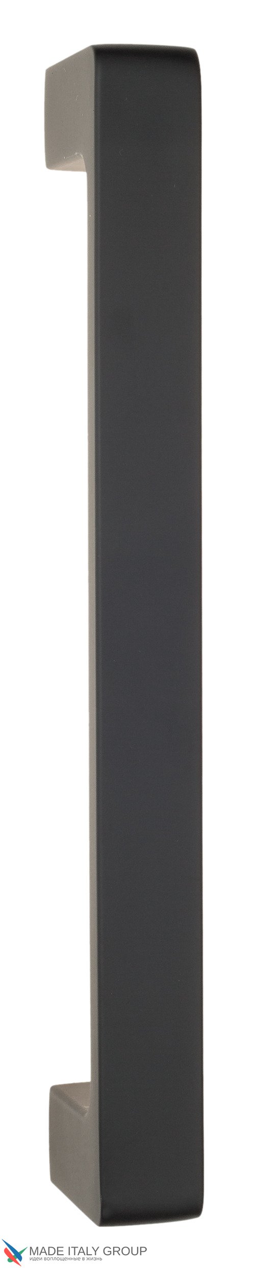 Ручка скоба Fratelli Cattini  "BIBLO" 230мм (210мм) NM матовый черный