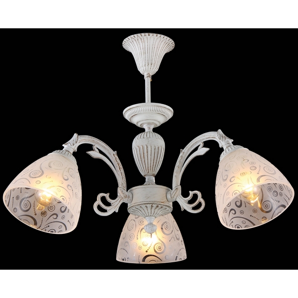 Потолочная люстра Natali Kovaltseva Martinez II MARTINEZ II 75030-3C WHITE