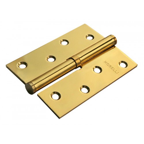 Петля дверная разъёмная стальная правая Morelli MSD 100X70X2.5 PG R золото