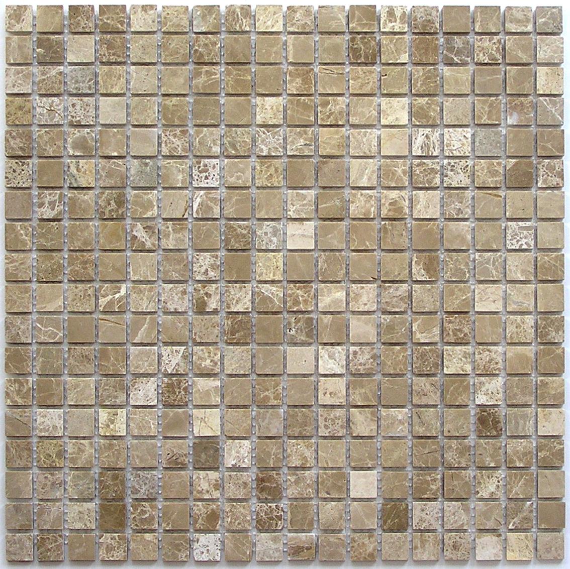 Мозаика Bonaparte из камня Madrid-15 Slim (Pol) 4х15х15 30,5х30,5