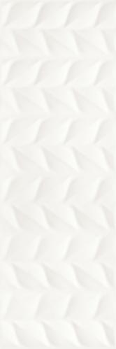 Плитка керамическая Paradyz Elia Bianco Struktura A настенная 75х25