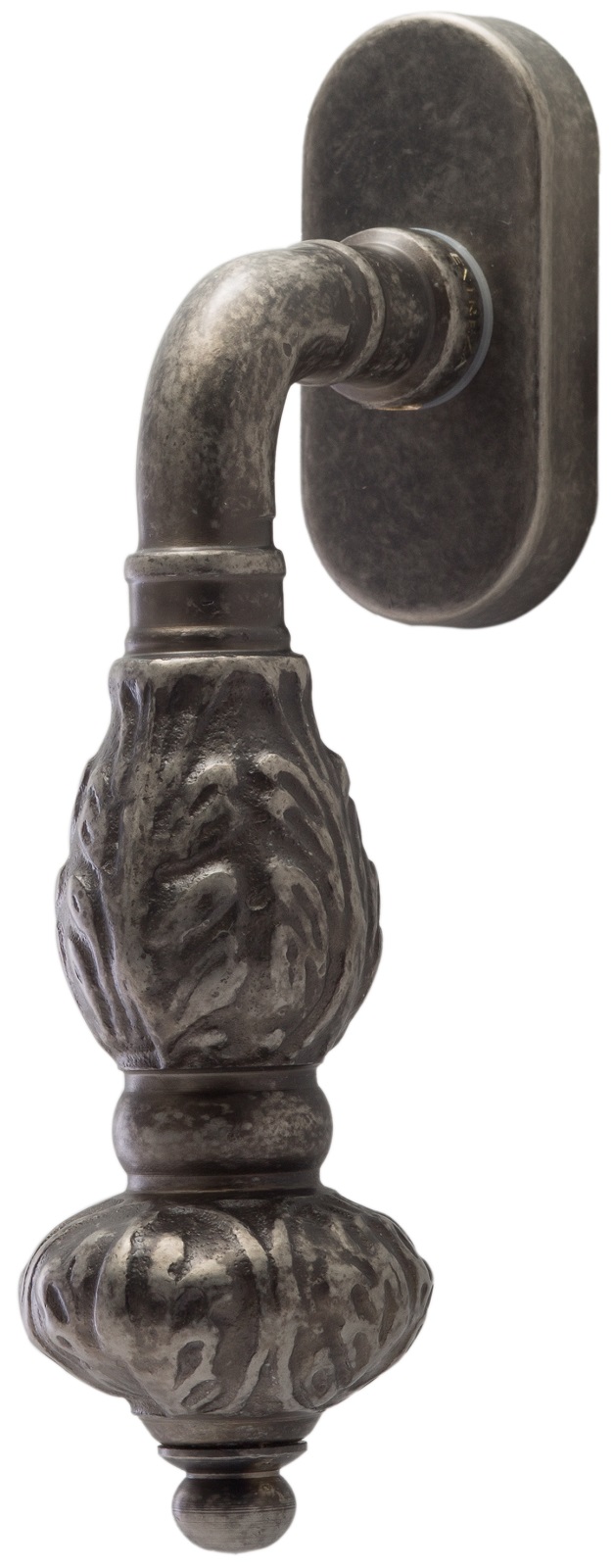Оконная ручка Extreza TESLA (Тесла) 315 HW античное серебро F45
