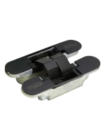 Петля скрытая Morelli HH-1 B врезная с 3D-регулировкой вес полотна до 40 кг, цвет черный