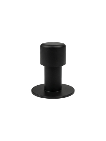 Упор Punto (Пунто) дверной настенный DFIX/W50 INOX BL-24 черный