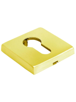 Накладка на евроцилиндр Morelli Luxury LUX-KH-S5 OSA, цвет матовое золото