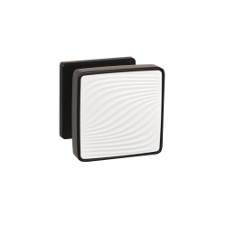 Ручка Punto (Пунто) раздельная K.EST.Q52.GIPNOZ BL/WH-24 черный/белый