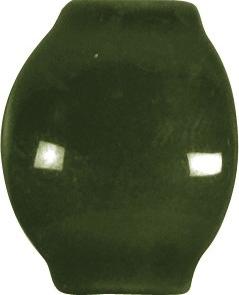 Плитка керамическая Almera Ceramica Noblesse Ang. Torello Verde Botella Brillo угловой элемент 20х20