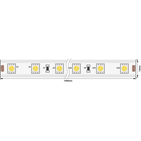 Светодиодная лента SWG LT560 LT560-R-50