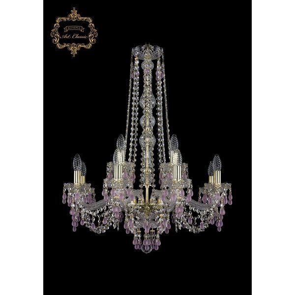 Люстра подвесная Art Classic 11.24.8+4.220.h-77.Gd.V7010