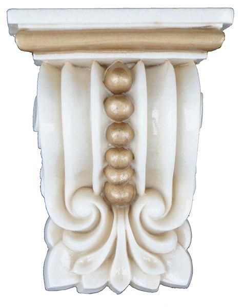 Плитка керамическая Infinity Ceramic Tiles Vaticano Menzola 1 Oro вставка 11,2х14,5