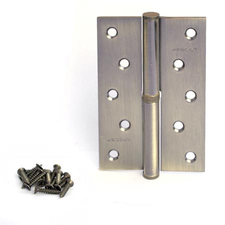 Петля стальная разъемная дверная правая Apecs 120*80-B-Steel-AB-R Правый бронза
