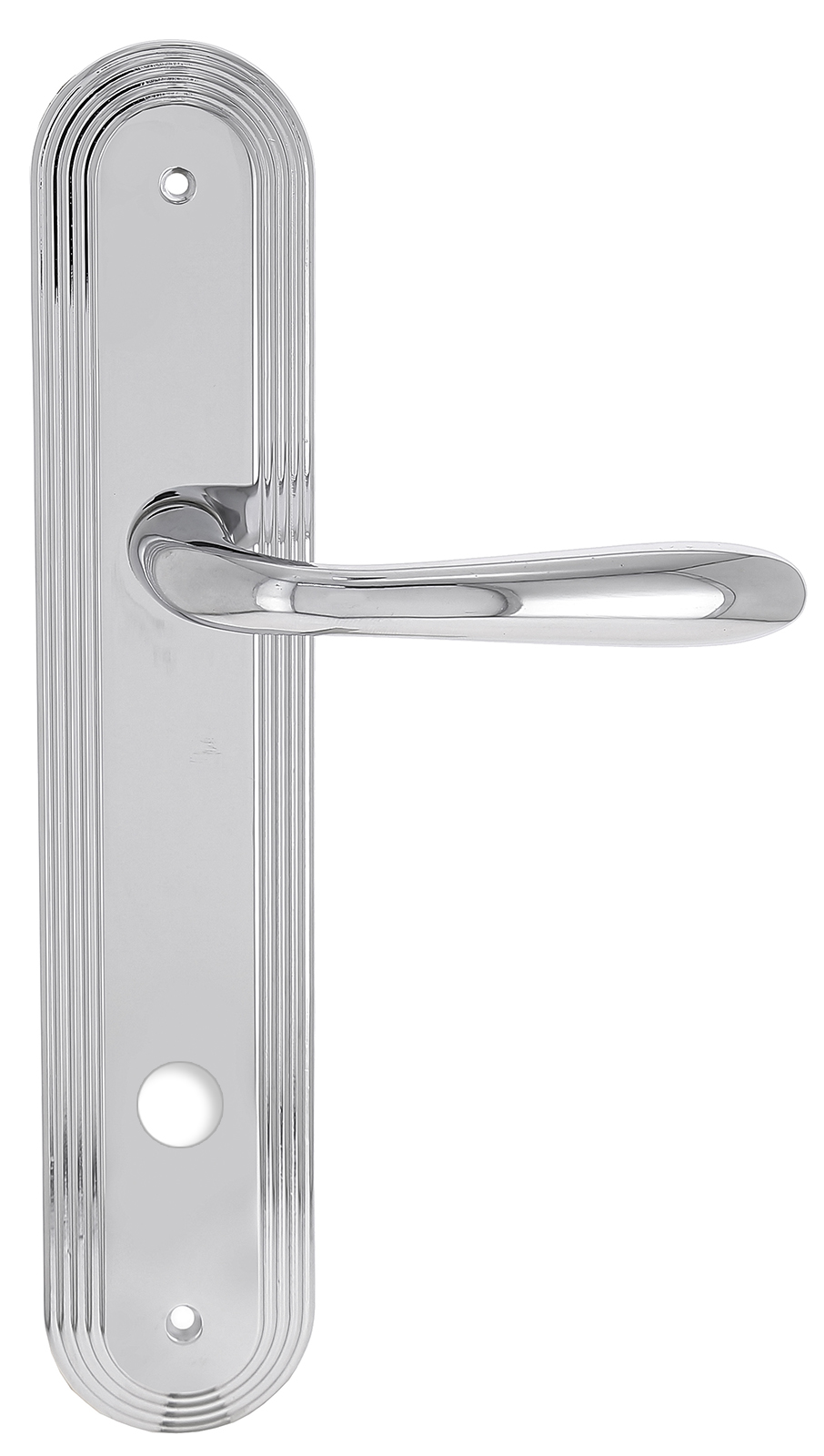 Ручка дверная Extreza ALDO (Альдо) 331 на планке PL05 WC полированный хром F04