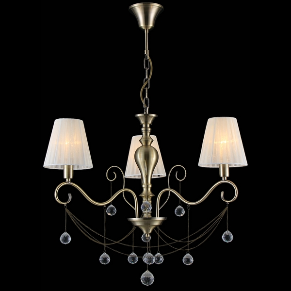 Люстра подвесная Natali Kovaltseva MONZA I 70075-3C ANTIQUE