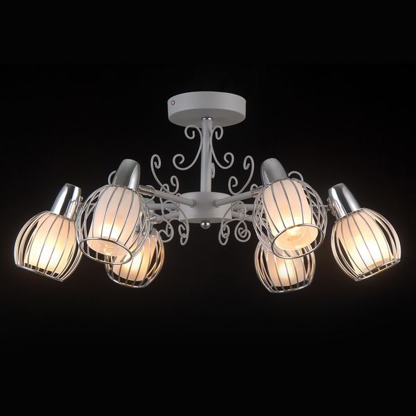 Люстра потолочная Natali Kovaltseva OSLO 81041-6C STAIN GRAY