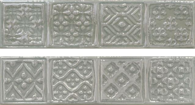 Плитка керамическая Cifre Opal Comp.Rodia Grey декор 15х30