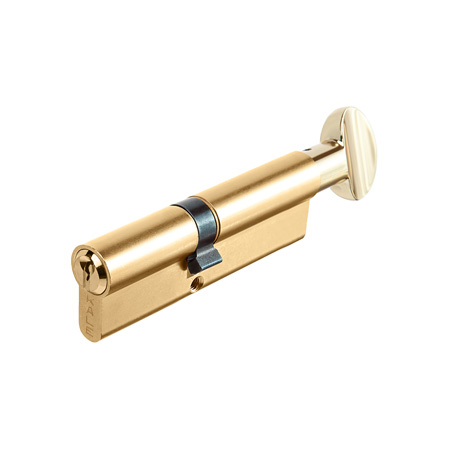 Цилиндр для замка ключ / вертушка Kale Kilit 164GM-90(40+10+40)-C-BP-3KEY-STB 164GM000085 золото