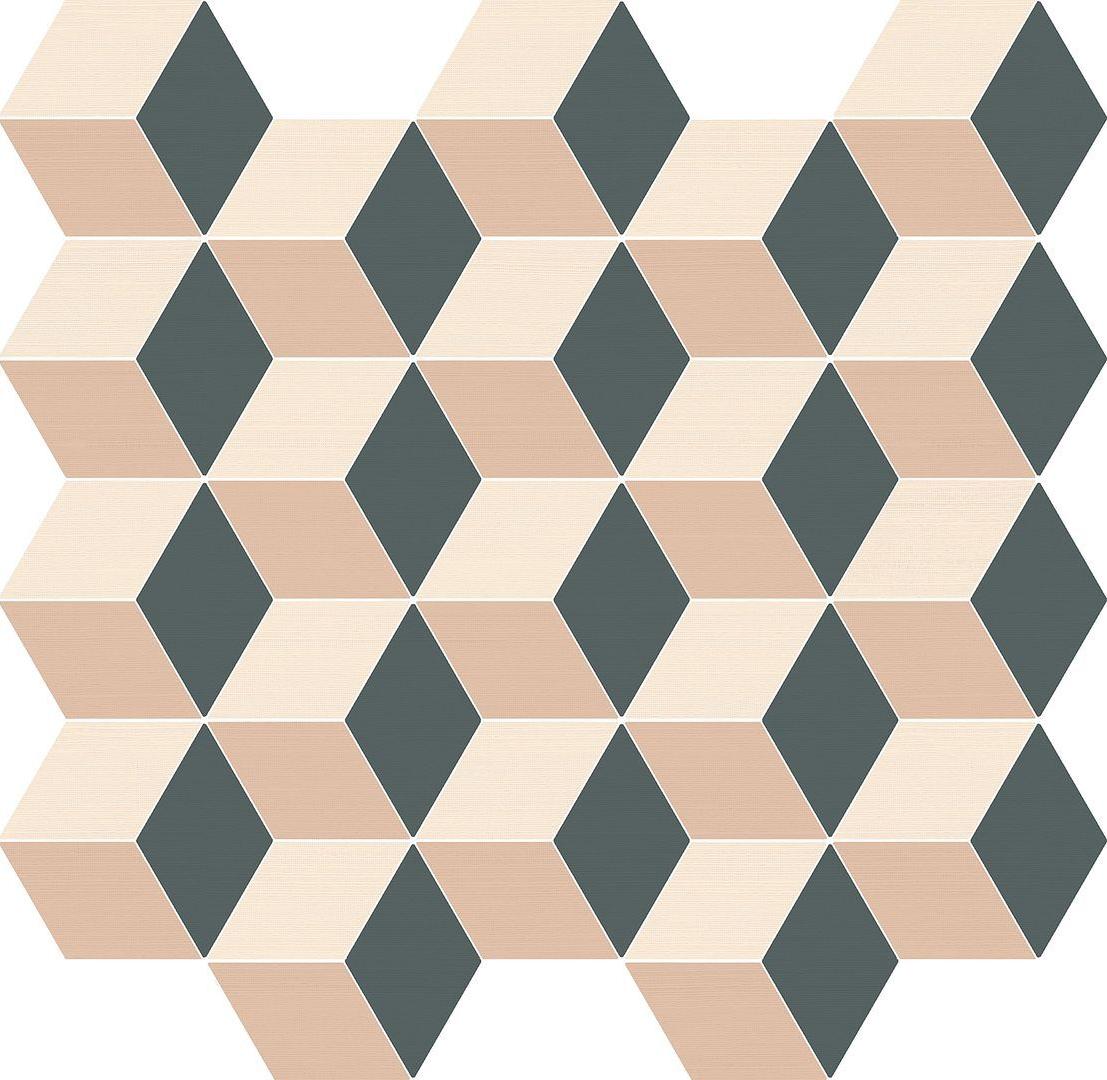 Плитка керамическая Italon Element Mosaico Cube Cold 600110000786 Мозаика 30,5х33
