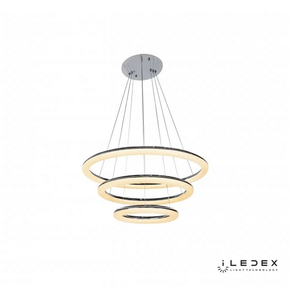 Подвесной светильник iLedex Orbit D0302-3 (400x600x800) CHR