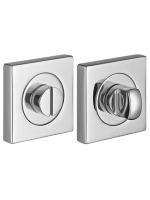 Завертка сантехническая Morelli Luxury LUX-WC-S2 CRO на квадратной розетке цвет хром