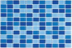 Мозаика Bonaparte стекло с камнем Blue Wave-2 4х25х25 30х30