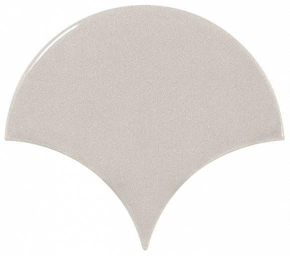 Плитка керамическая Equipe Scale Fan Light Grey настенная 10,6х12